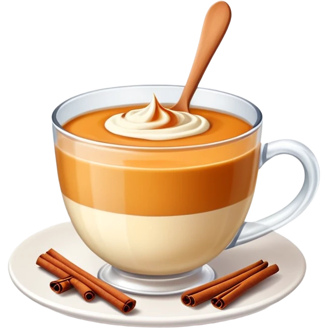Chai pudding emoji