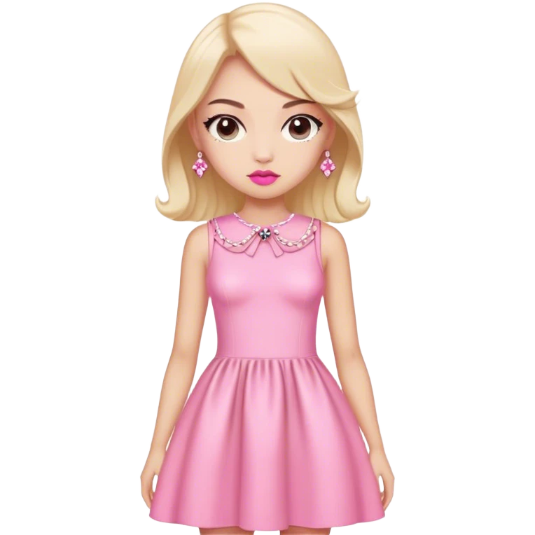 miu miu pink dress emoji