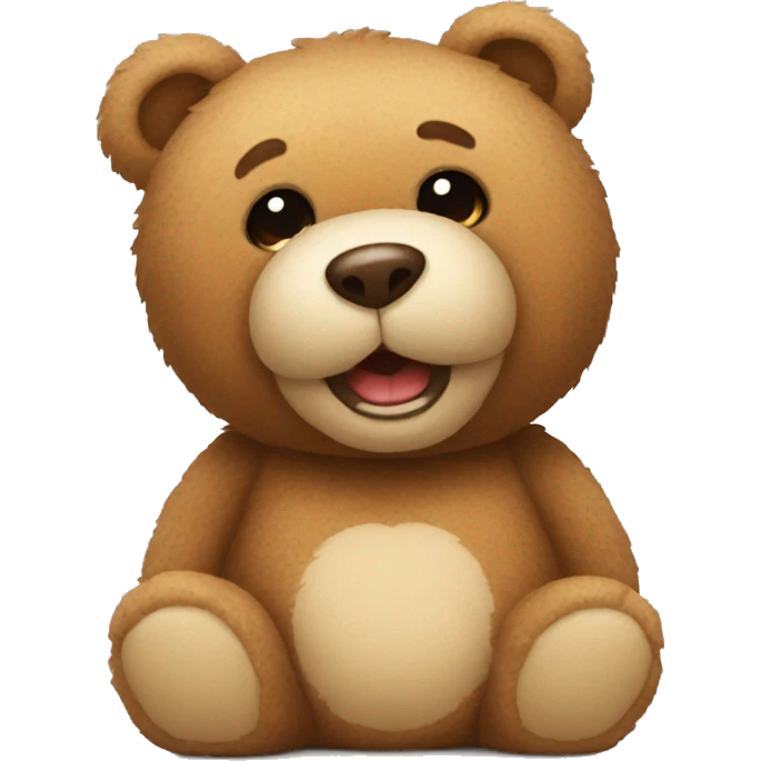 Teddy bear emoji