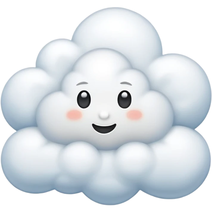 sunny theme cloud emoji
