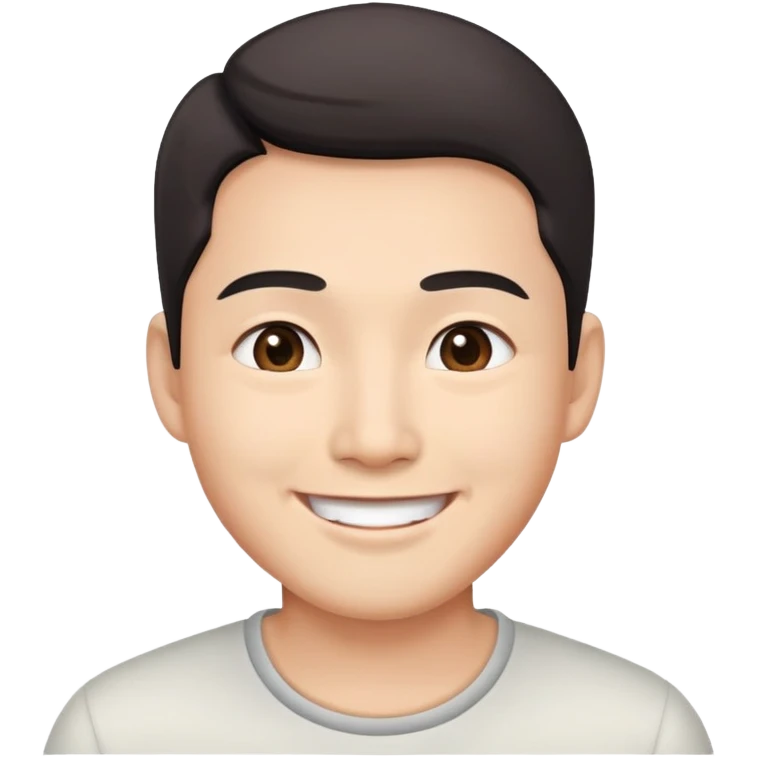 Asia men smail emoji