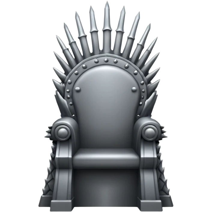 Generate the iron throne  from game of thrones emoji  emoji