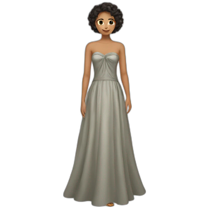 Aine aoal gown emoji