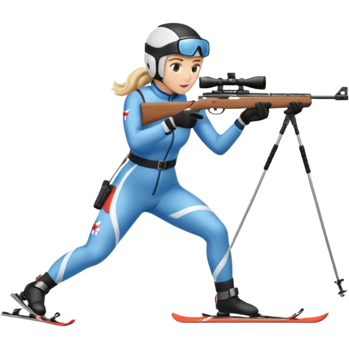 skii biathlon emoji