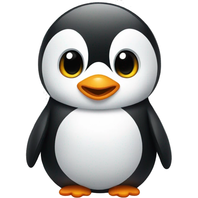 Happy penguin  emoji