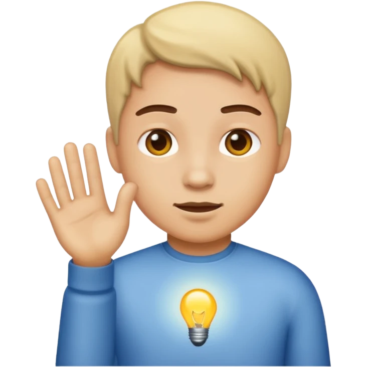 Light skin and  emoji