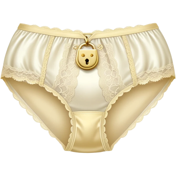 panties with a lock on them emoji