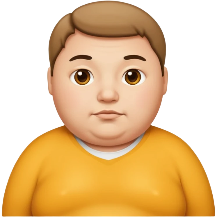Fat emoji