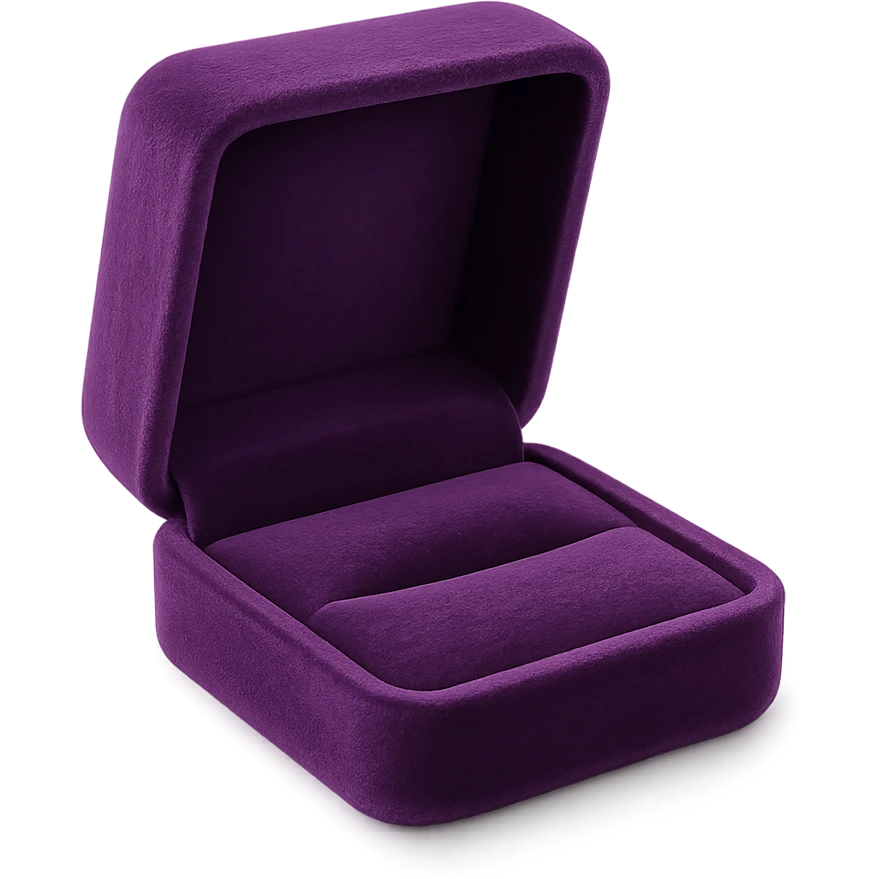 purple velvet jewelry box emoji