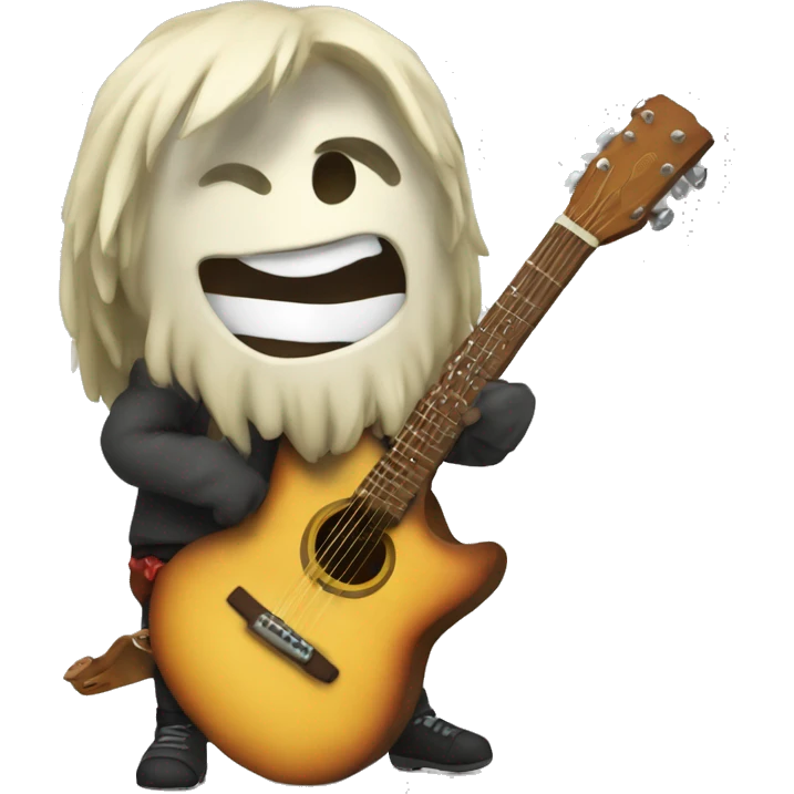 Ogro tocnando la guitarra  emoji