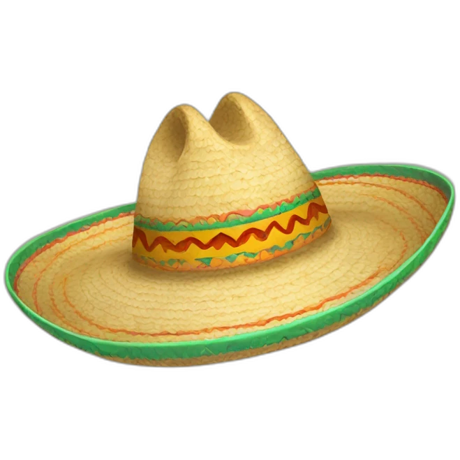 Sombrero vueltia emoji