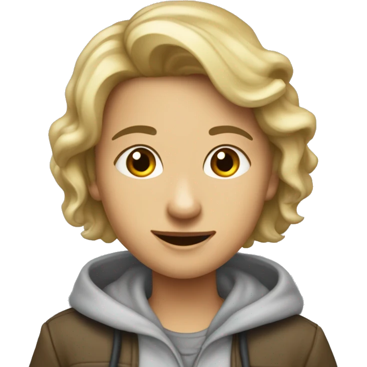 девочка кушает печенье с шоколадной крошкой emoji
