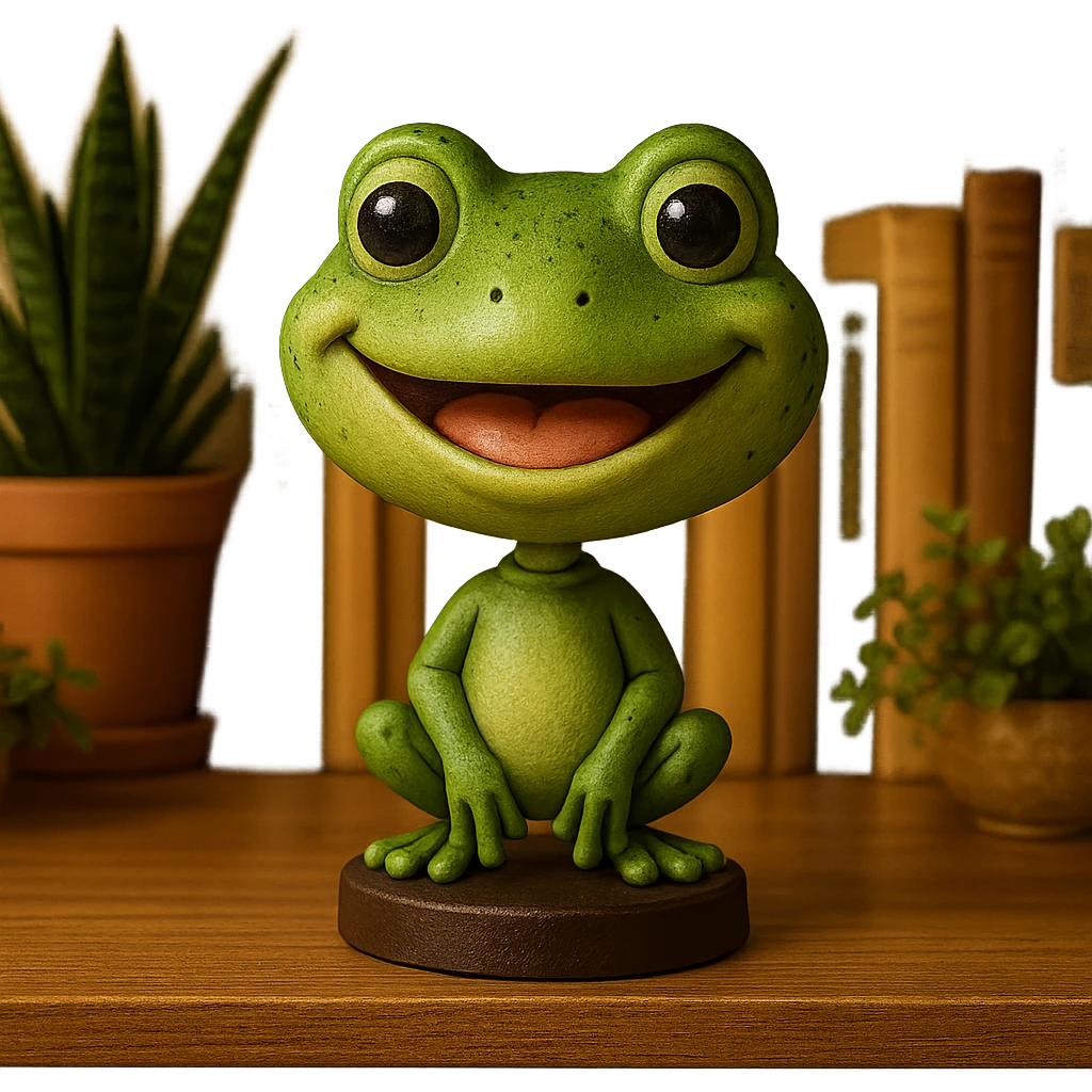 happy frog emoji