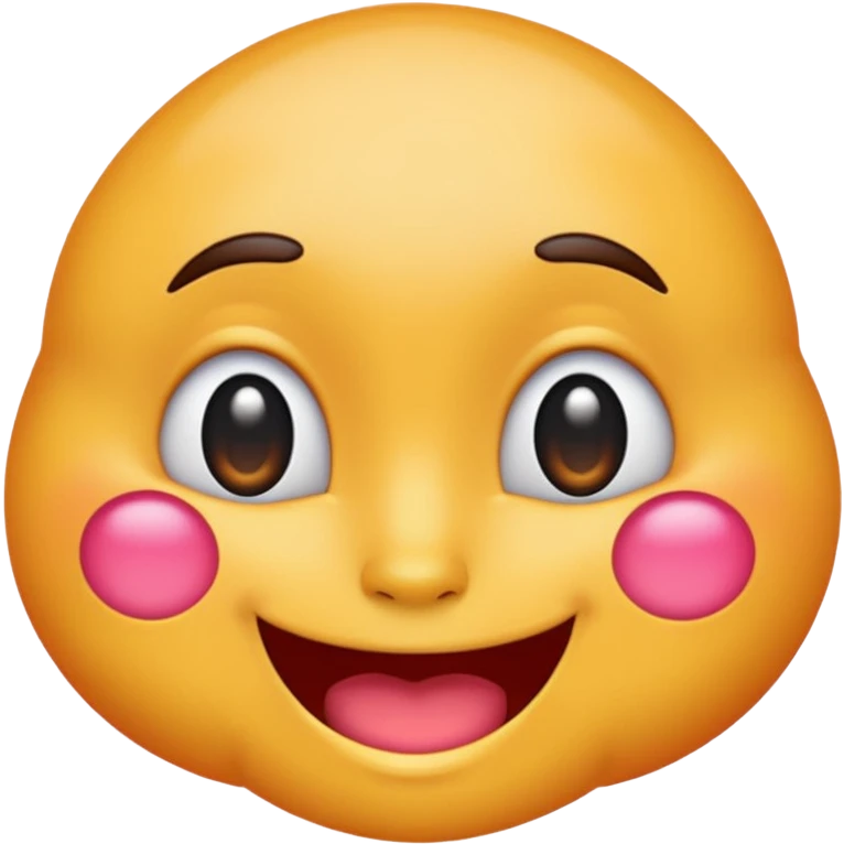 freaky 69 emoji, number 69 with winking face, blushing cheeks, and a teasing expression, colorful and modern emoji
