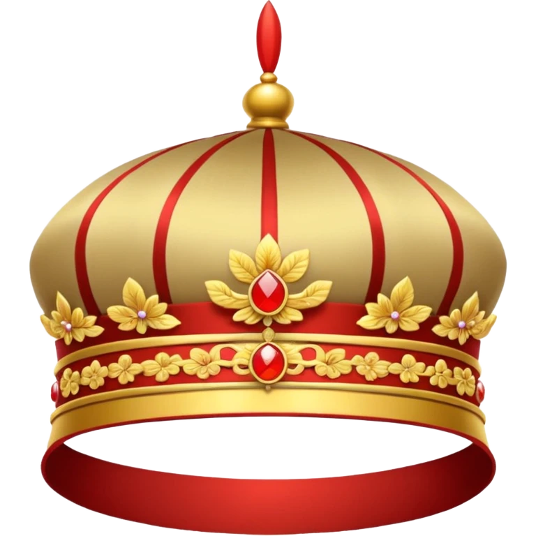 Chinese royal hat emoji