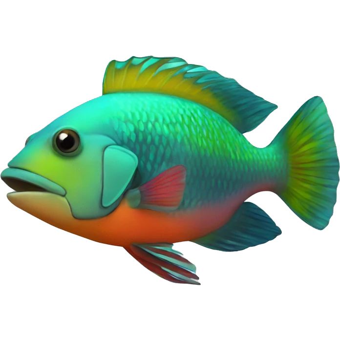 human parrotfish emoji