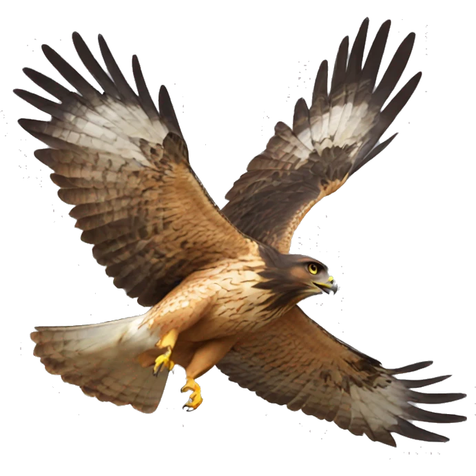 hawk spitting  emoji