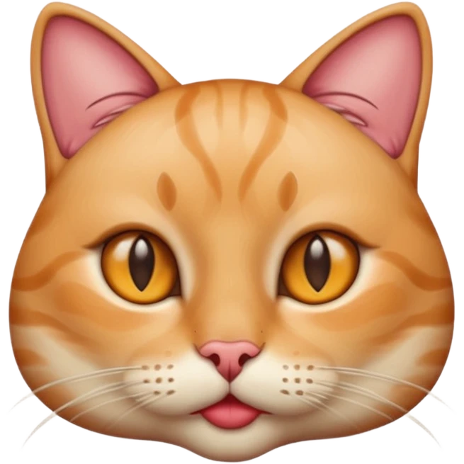 Cat with lip filler emoji