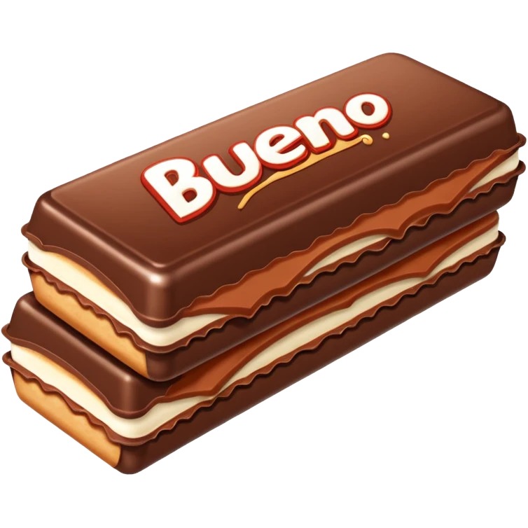 kinder bueno emoji