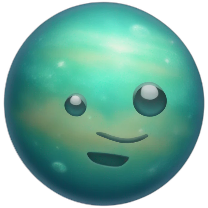 Planet neptune emoji