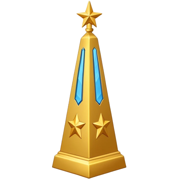 Christmas obelisk emoji