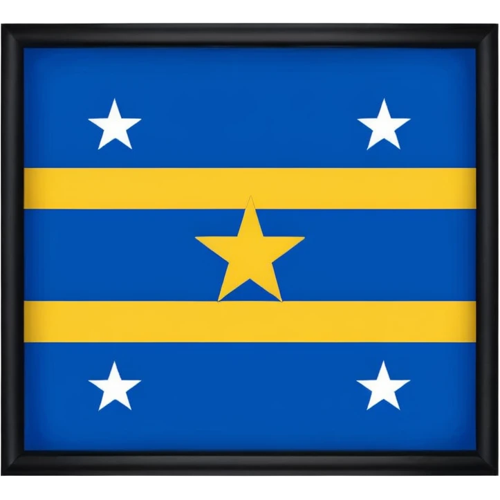Bandera del estado zulua Venezuela  emoji