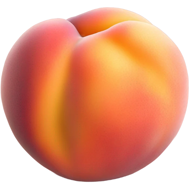 Peach with a tongue emoji