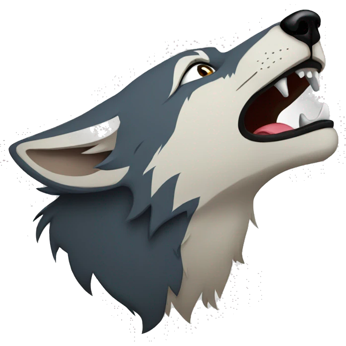 Wolf Howling emoji