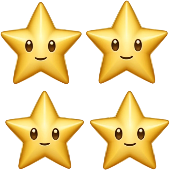 3 stars emoji