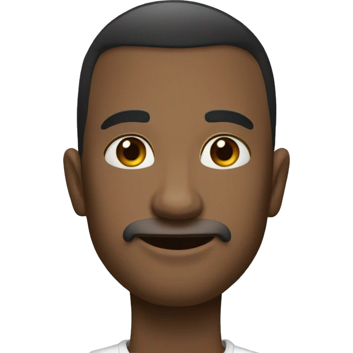 Черно белый шпиц emoji