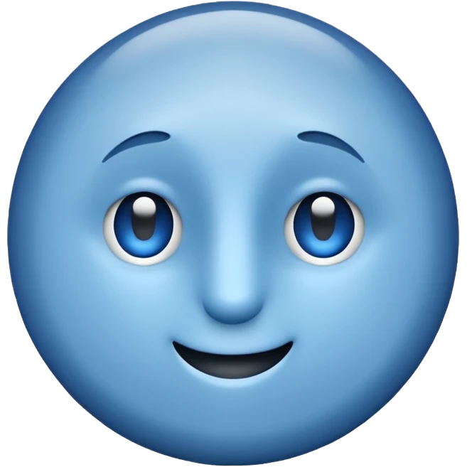 BLUE TICK white background  emoji