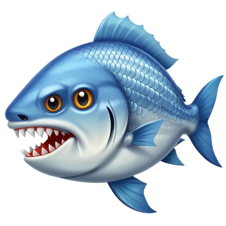 Piranha emoji