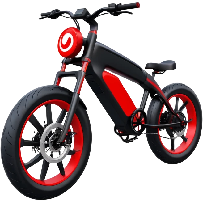 Chinese monster electric bicycle, powerful large e-bike with aggressive styling emoji