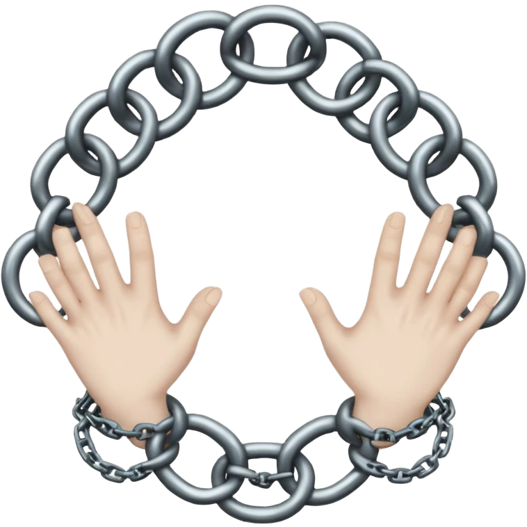 generate hands in chains emoji