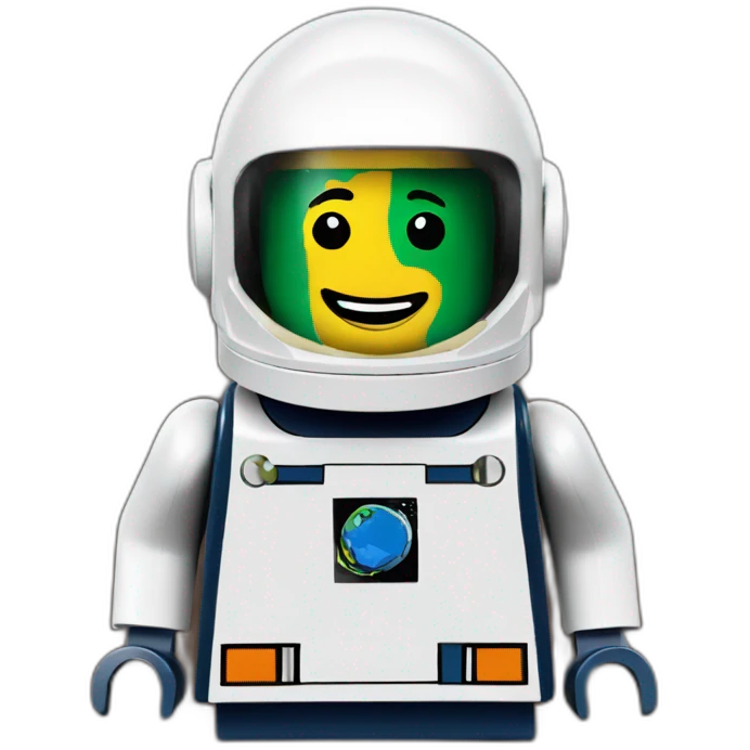 lego space man emoji