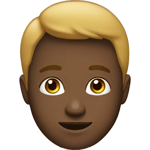 Un jeune en prière emoji