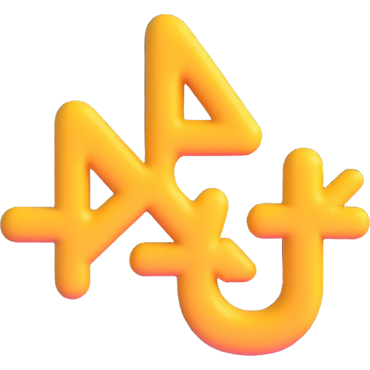 Plus five symbol +5, three-dimensional, cartoon style, white background, perspective view, vibrant colors, detailed, floating in space, dynamic and lively emoji