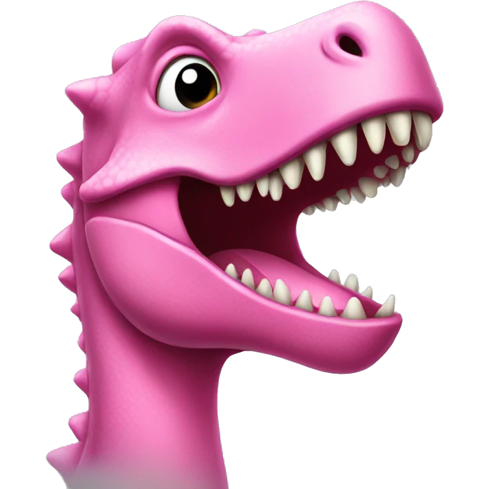 pink dinosaur emoji