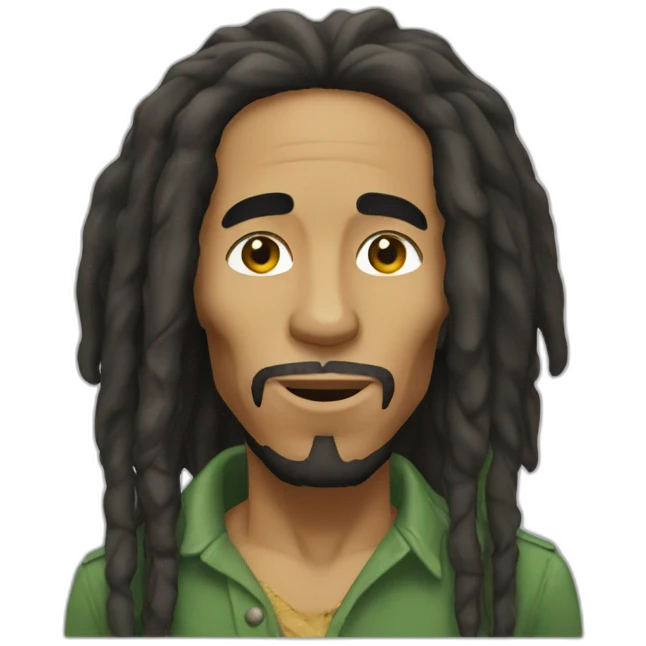bob marley emoji