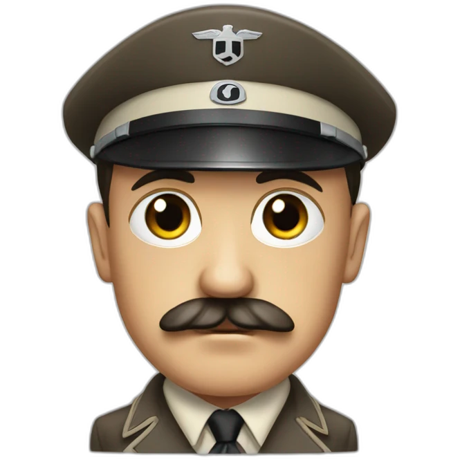 Hitler qui rit emoji