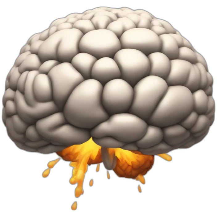 exploision brain emoji