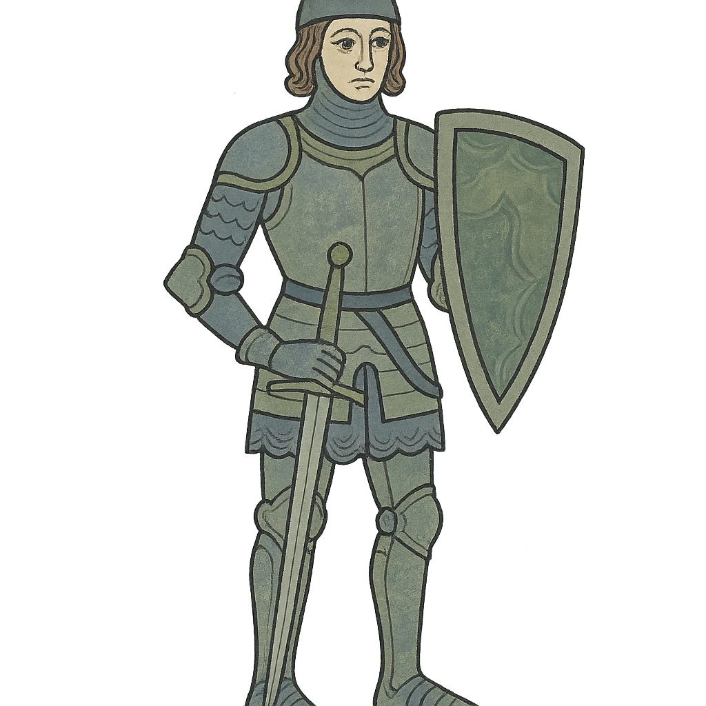 knite in a armor emoji