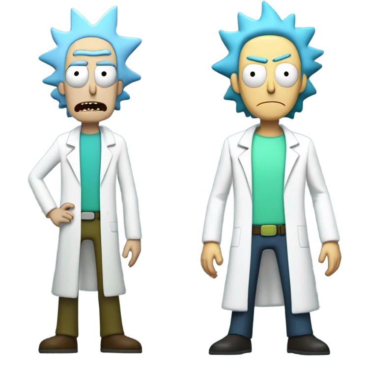 rick and morty emoji