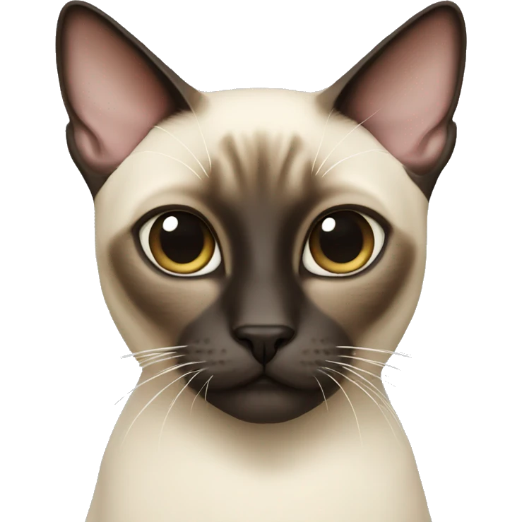Siamese cat emoji
