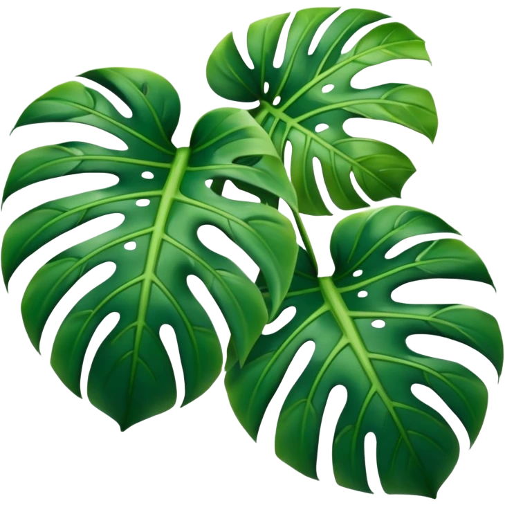 Monstera emoji