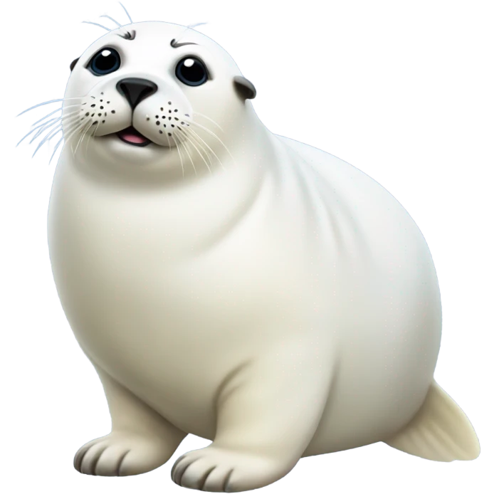 fat harp seal emoji
