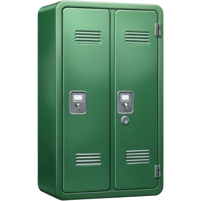 locker green emoji