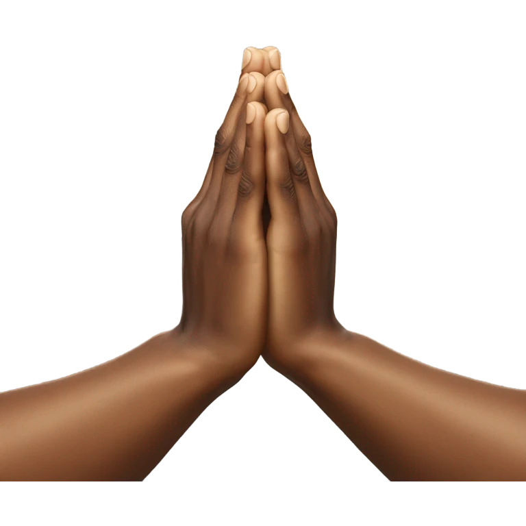 Hands are praying emoji
