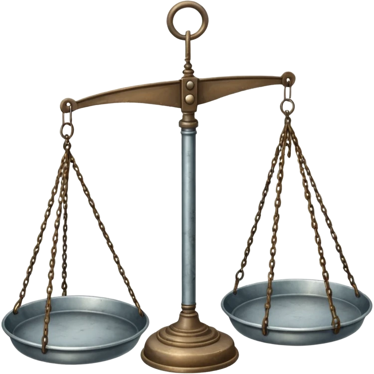Hanging Balance Scales emoji