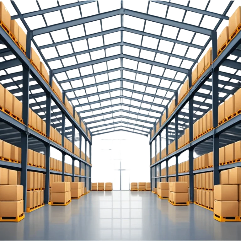 modern warehouse IN emoji